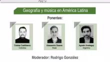 Seminario: Geografía y música en América Latina
